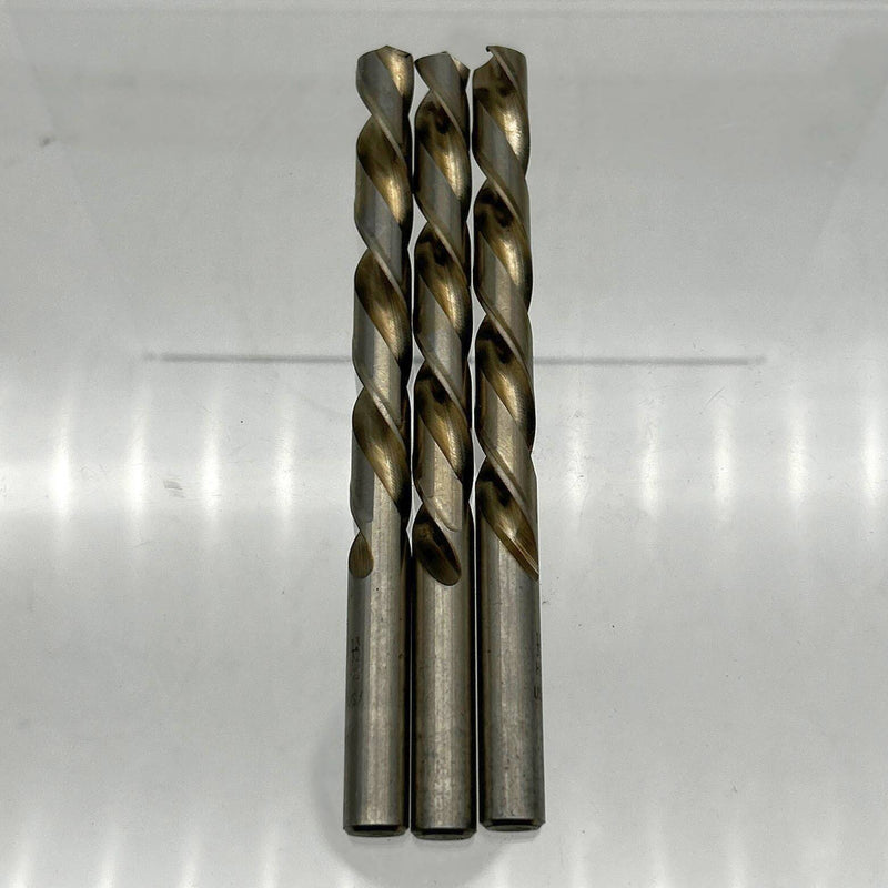 Cle-Line C18423 Jobber Drill Bit 13/32 1898L Left Hand HSS Bright Lot of 3