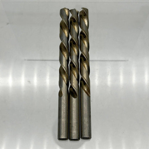 Cle-Line C18423 Jobber Drill Bit 13/32 1898L Left Hand HSS Bright Lot of 3 1