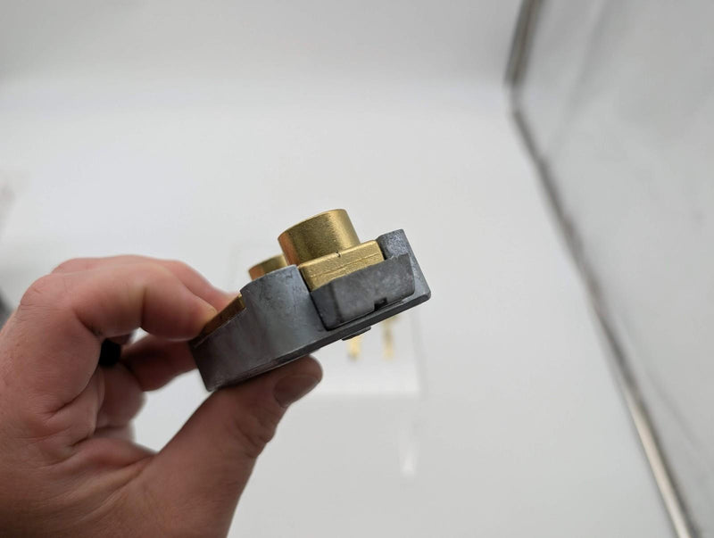Ilco Safe Deposit Box Lock A402 RH Right Hand Double Big Nose 3 Keys A4021000441 4