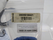 Siemens 3SB35010AA21 Momentary Push Button Switch Flush Red 22mm 6