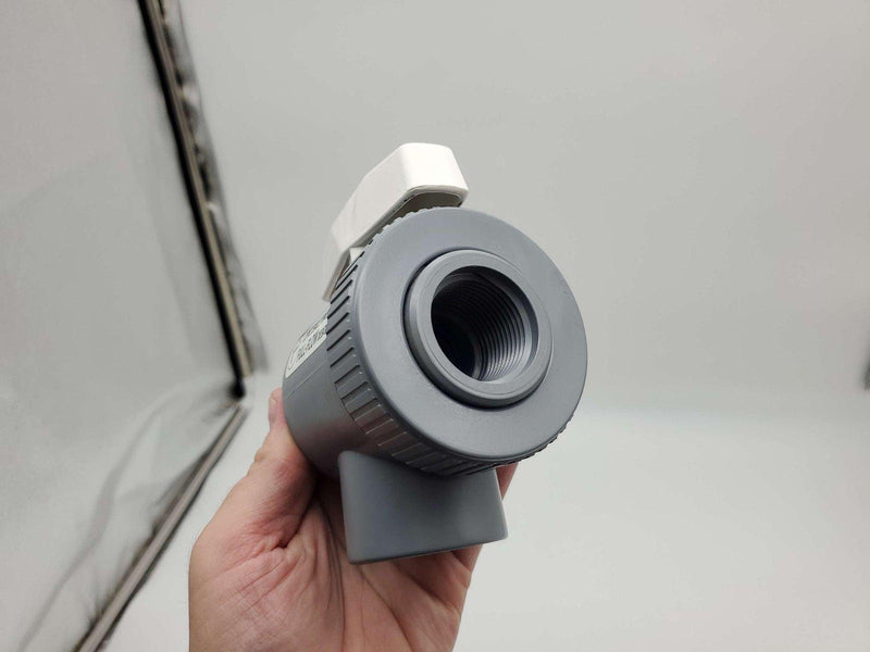 Hayward TW20100T 1" True Union 3-Way Ball Valve CPVC 3