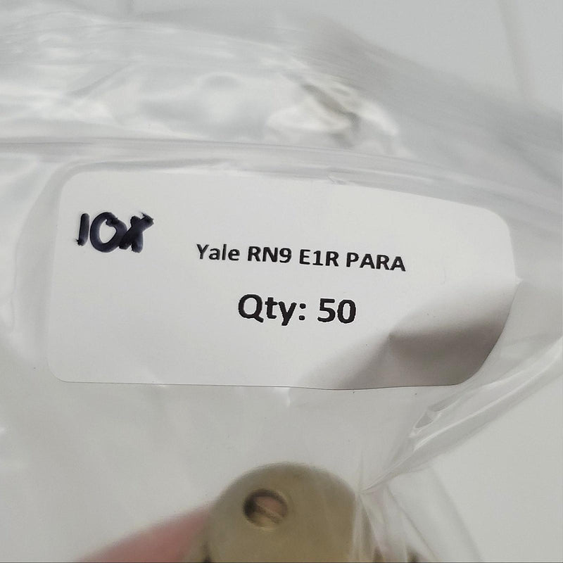 10x Yale RN9 E1R PARA Key Blanks E1R Keyway Nickel Silver 4 Pin NOS 3