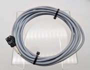 Festo KME-1-24DC-5-LED Solenoid Coil Cable 3 Pin Plug 5 Meter Cable 4A 24V 1