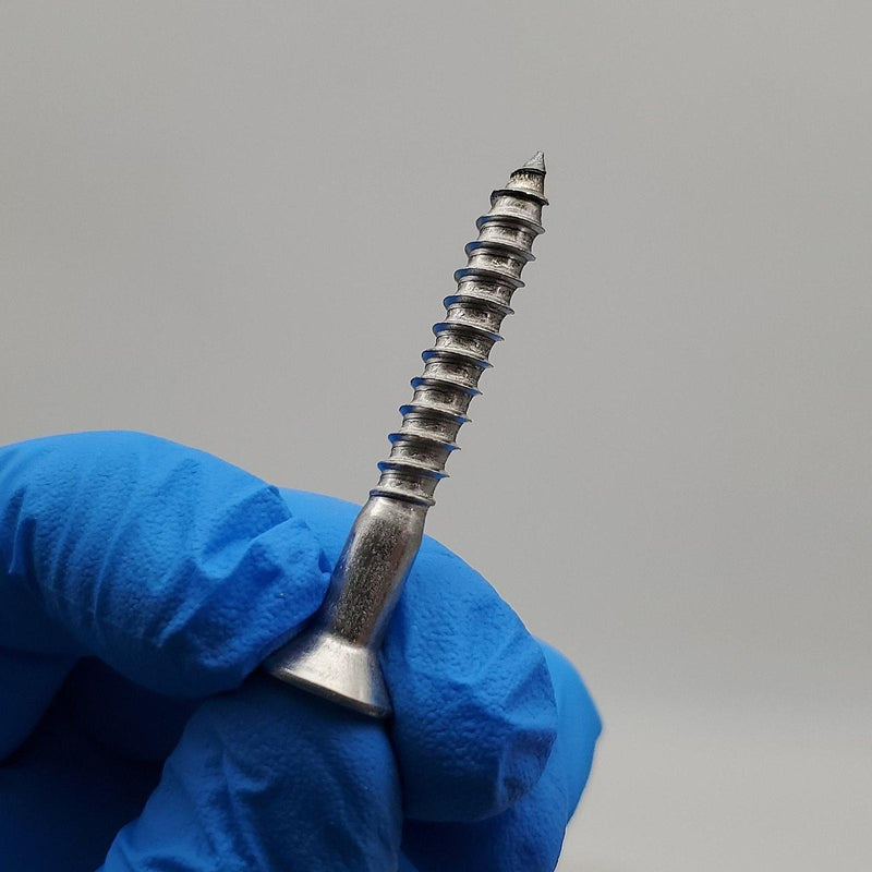 #14 X 2" Self-Tapping Sheet Metal Screws Phillips Flat Head 18-8 SS Pack of 100 3