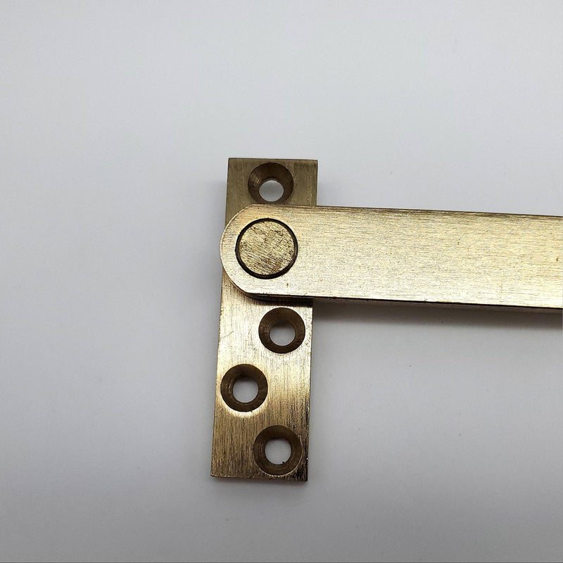 Rixson 8-2221 Door Holder & Stopper Satin Brass 8-HD Heavy Duty Surface Mount 8