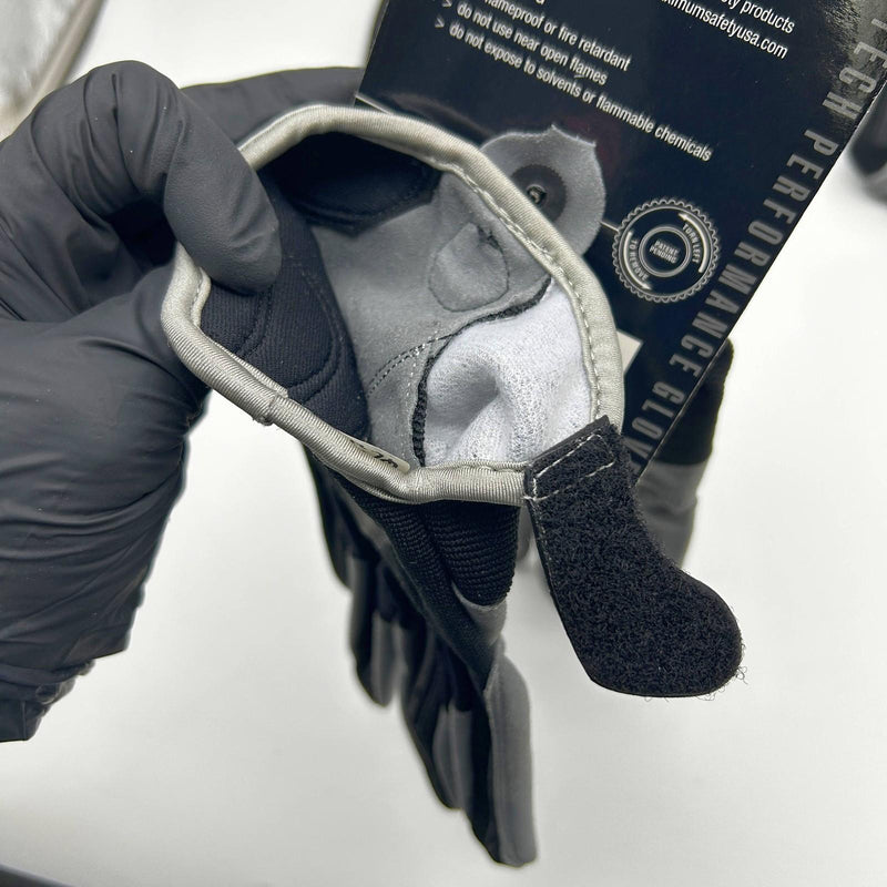 PIP 120-4900 Glove XL Max Safety Brickyard Synthetic Leather Palm w/ TPR 3 Pairs