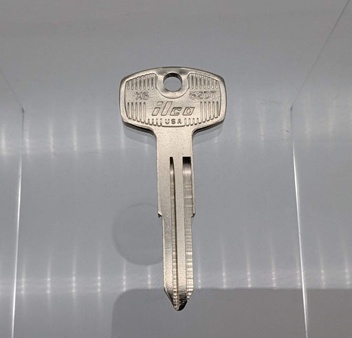 10x Ilco X6 Key Blanks for Some Older Nissan & Datsun Vehicles Nickel Plated 1