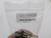 5x Ilco 1014A Key Blanks 6 Pin Nickel Plated for Older Eagle Lock Hardware 3