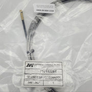 American Weldquip 75015228T Liner Mig Welder Direct Connect 15ft 0.045-0.062 4