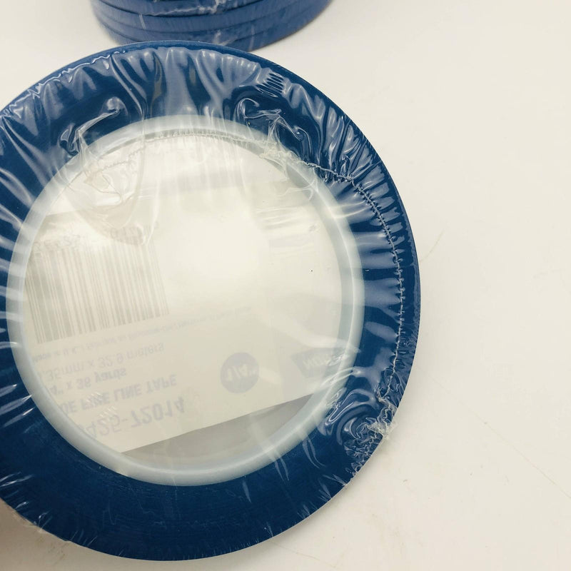 Norton 72014 Blue Fine Line Masking Tape 1/4" x 36 yards 636425-72014 12 Rolls 6