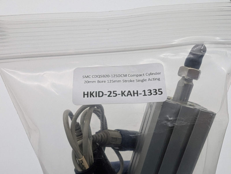SMC CDQSB20-125DCM Compact Cylinder 20mm Bore 125mm Stroke Single Acting 5