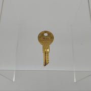 5x Illinois Lock 260 Key Blanks Single Bitted Keyway Brass NOS 1