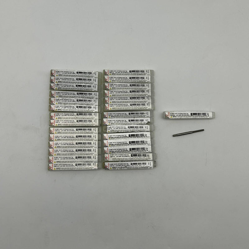 Cle-Line C00710 Bottom Hand Tap #4-48NF H2 3FL GP RHand HSS Bright Lot of 29 8