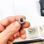 Snapper 90289 Hex Nut Locknut 3/8-24 OEM NOS Replaced by 703458 Clear Zinc 5