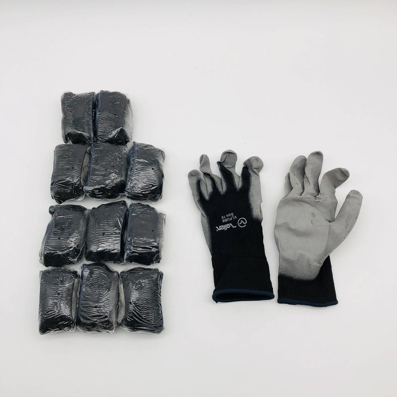 Wells Lamont VLPUBK Coated Work Gloves Sz 10/XL Polyurethane Nylon 12 Pairs 7