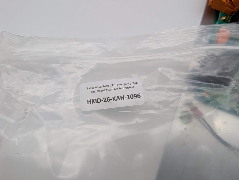 Fanuc A05B-2440-C470 Emergency Stop Unit Board Assembly Refurbished