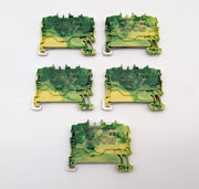 WAGO 2002-1207 Ground Terminal Blocks 2-Conductor DIN Rail Pack of 5 1