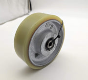 Trew 6 x 2 Caster Wheel Polyurethane Over Iron 1/2" Bore 1250lbs Load I06020G4 1