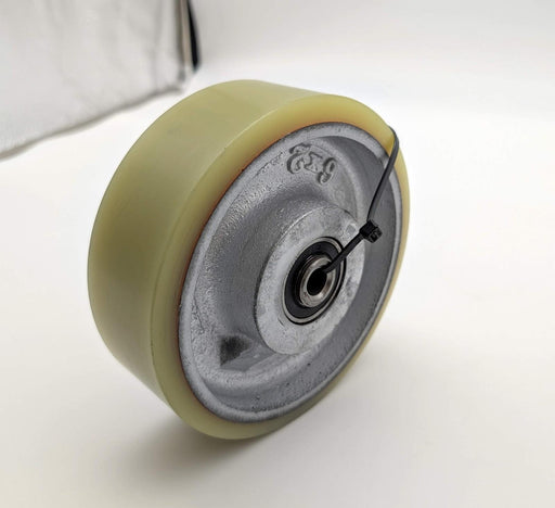 Trew 6 x 2 Caster Wheel Polyurethane Over Iron 1/2" Bore 1250lbs Load I06020G4 1