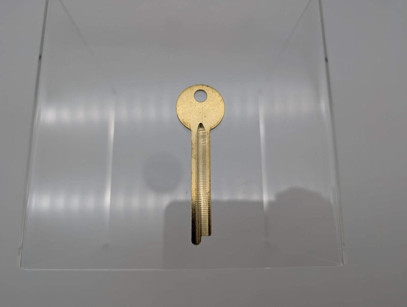 5x Ilco 1115XL Mosler Safe Deposit Lock Key Blanks .085" T .355" W Nickel Silver 2