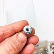 Snapper 90623 Hex Flange Lock Nut 10-24 OEM NOS Replaced by 703917 Galvanized 5