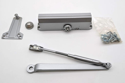 Yale 51BFDL Door Closer Tri-Style Non-Hold Open Reversible Aluminum Finish 1