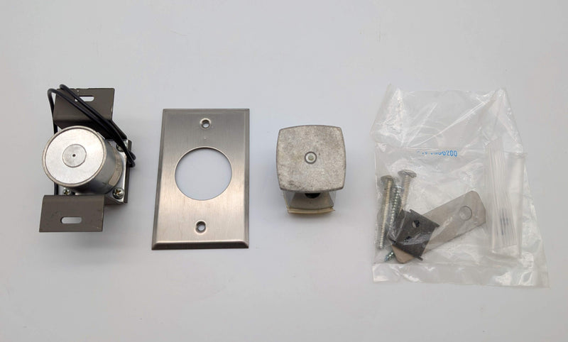 Rixson FM990 Electromagnetic Door Holder & Release Aluminum Finish Flush Mount