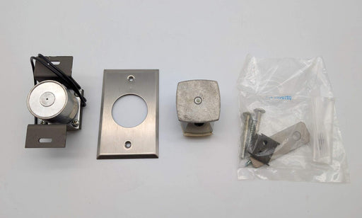 Rixson FM990 Electromagnetic Door Holder & Release Aluminum Finish Flush Mount 1