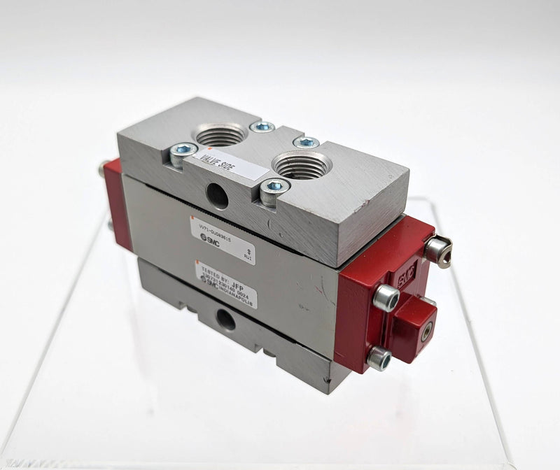 SMC VV71-FPGR Double Check Block Valve w/ Residual Pressure Release 1