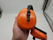 Elvex Earmuffs Over The Ear 23 dB Noise Reduction Orange & Black HB-2000 NOS 4