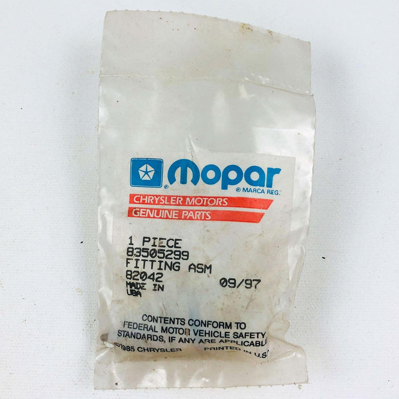 Mopar 83505299 Fitting ASM for Power Steering Pump OEM NOS 88-90 Jeep 4.0L ECE 1