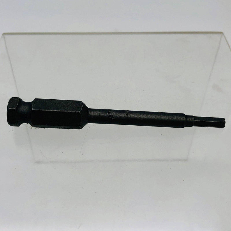1x Apex AN-4MM Socket Head Hex Power Drive Bit 7/16in Shank 4MM Metric 1