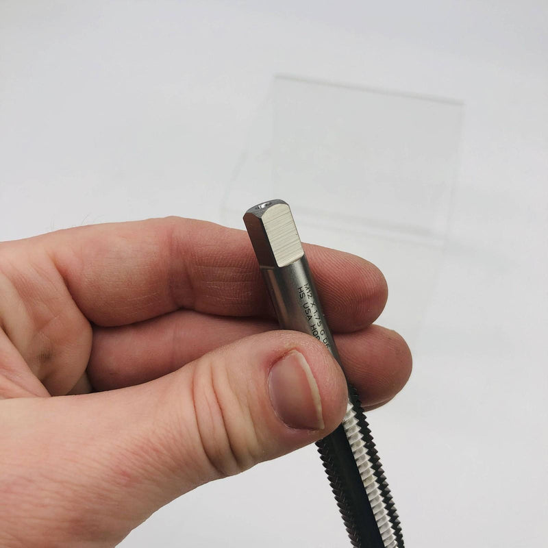 EXACTEK 3142756 Plug Hand Tap M12 x 1.75 4 Flute D7 High Speed Steel 7