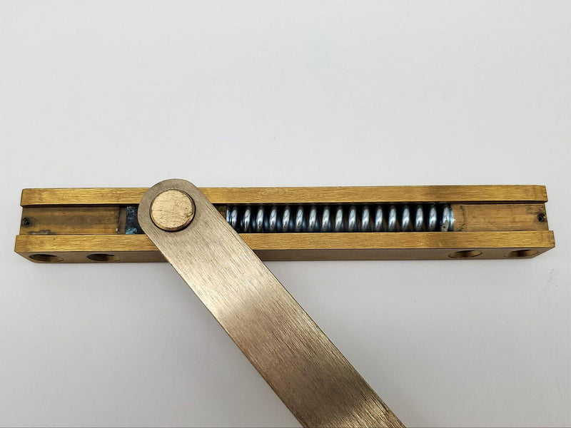 Rixson 8-2221 Door Holder & Stopper Satin Brass 8-HD Heavy Duty Surface Mount 4