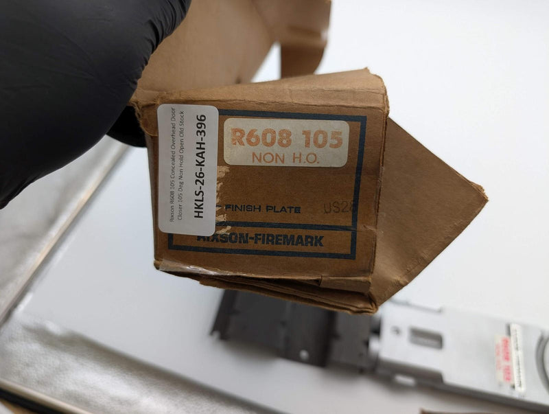 Rixson R608 105 Concealed Overhead Door Closer 105 Deg Non Hold Open Old Stock