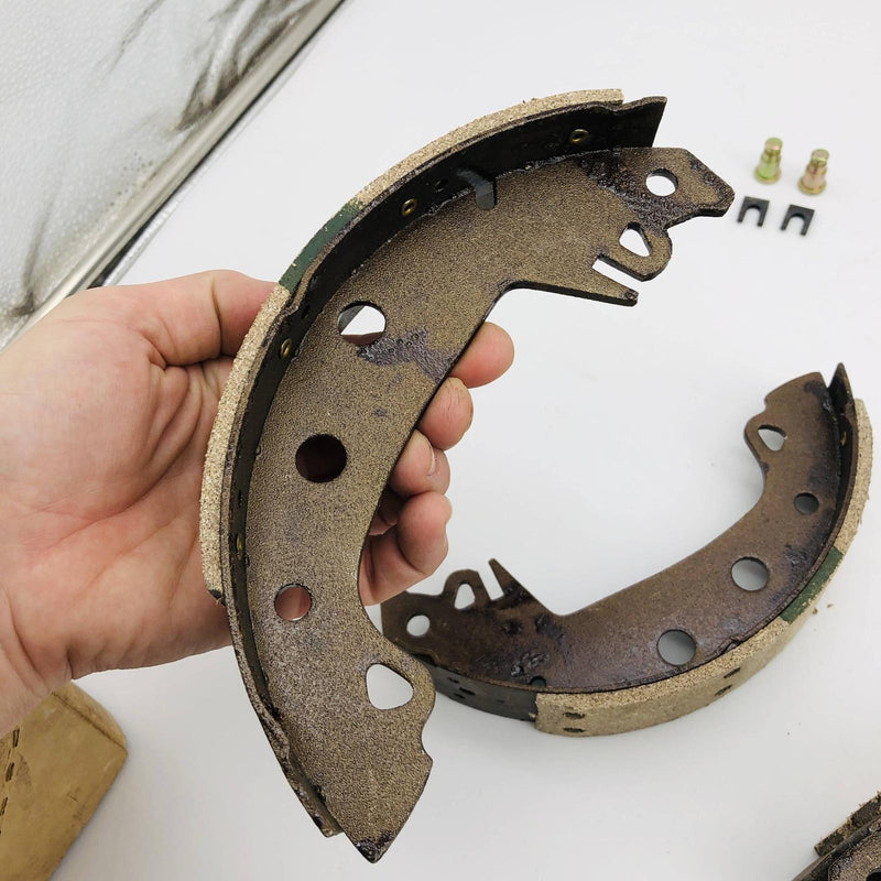 AMC Jeep 82775073 Brake Shoe Set Remanufactured OEM New Old Stock NOS Open 11