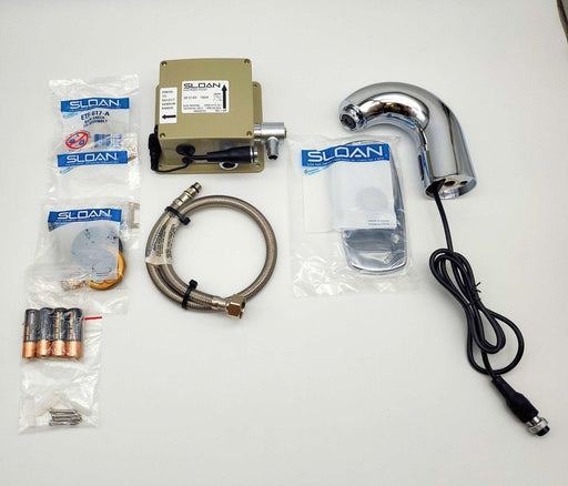 Sloan SF2150-4 Sensor Faucet Battery Operated Single Hole Polished Chrome 1