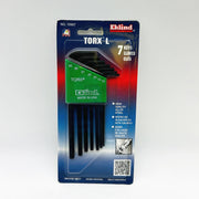Eklind 10907 Torx L-Key Star Set 7pc T10-T40 Long High Quality Alloy Steel 8