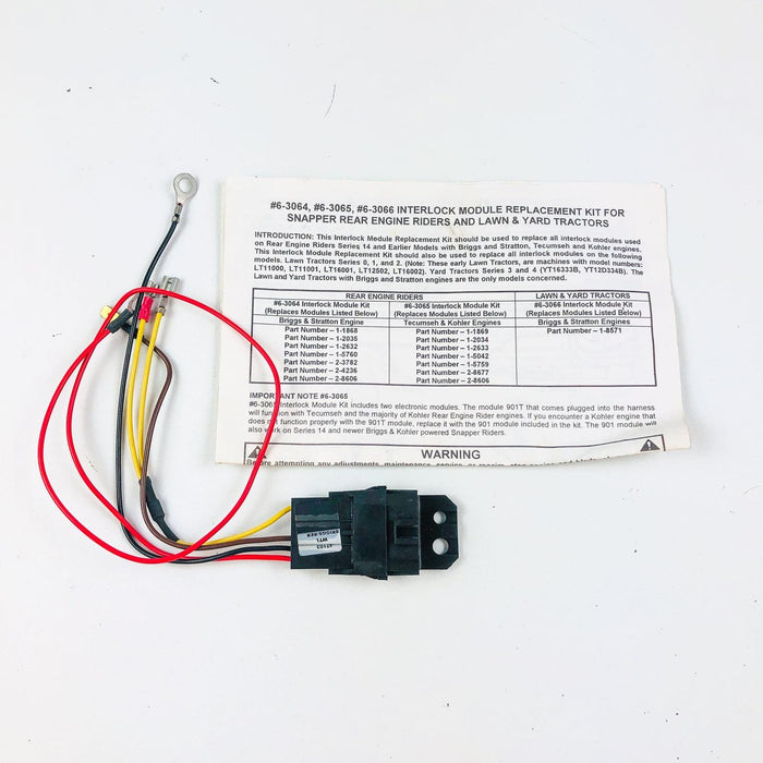 Snapper 63064 Module Kit Interlock 0901 FE5 OEM NOS Replaced by 7047103/7063064 2