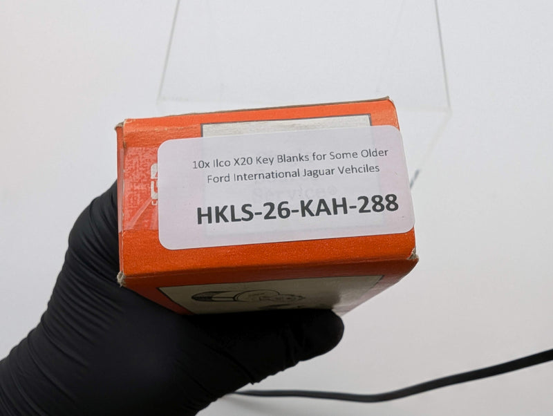 10x Ilco X20 Key Blanks for Some Older Ford International Jaguar Vehciles