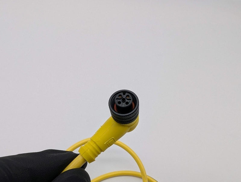 Brad Connectivity 1200660376 Micro-Change Cable 4 Pin Male to 90 Deg Fem 1 Meter