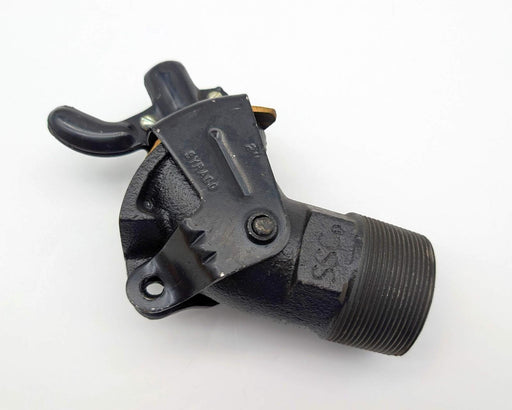 Syracuse Stamping Co 2" NPT Molasses Gate Valve Cast Iron w/ Short Handle 1