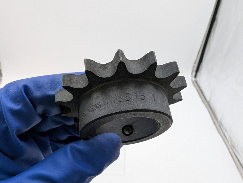 Martin 40BS15 1 1/4 Roller Chain Sprocket 1-1/4" Bore 15 Teeth 1/2" Pitch 3