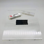 Chicago Latrobe 45606 Drill Bit 3/32 Jobber Length HSS 150ASP Black Oxide 12pk 9