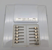 Iwashita MN-14G-13 Dispensing Needles 14 Gauge 1.60mm ID 2.10mm OD Pack of 12 1