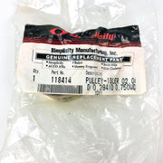 Simplicity 118414 Idler Pulley 2.00OD .394ID .750WD OEM NOS Replced by 2118414SM 4