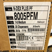 Showa 8005PFM N-DEX Plus Disposable Nitrile Glove 7-8 Medium Powder Free 1000pcs 11