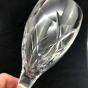 1ct Waterford Crystal Wine Goblet John Rocha 9-7/8" Signature 100489 Mark Chip 9