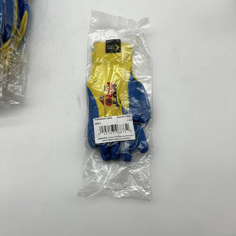 MCR Safety 9687 Cut Resistant Glove Sz Large Made with Kevlar 10Gauge 6 Pairs 5