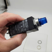 Allen Bradley 800T-PSDT16 Pilot Light Blue Lens Dual Input 120V 60Hz 110V 50Hz 4